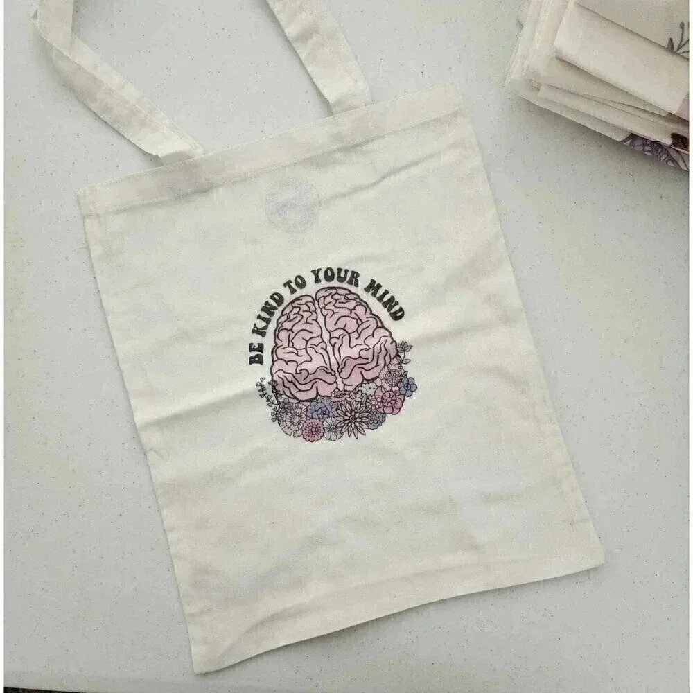 Tote‎ Bag Be Kind to Your Brain